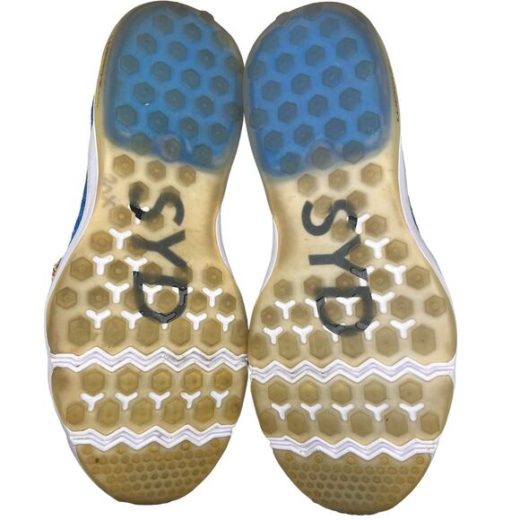 Nike Womens Air Zoom Fearless Fyknit 2 902166-401 Blue Running Shoes 6.5 - Picture 8 of 9